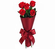 Букет 5 Красных роз Эдлесс Лав в Гнилом