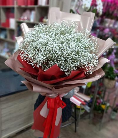 Букет цветов из: Гипсофила в Гнилом