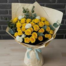 Букет цветов из:  Розы #REPLACE_PRED# Гнилом