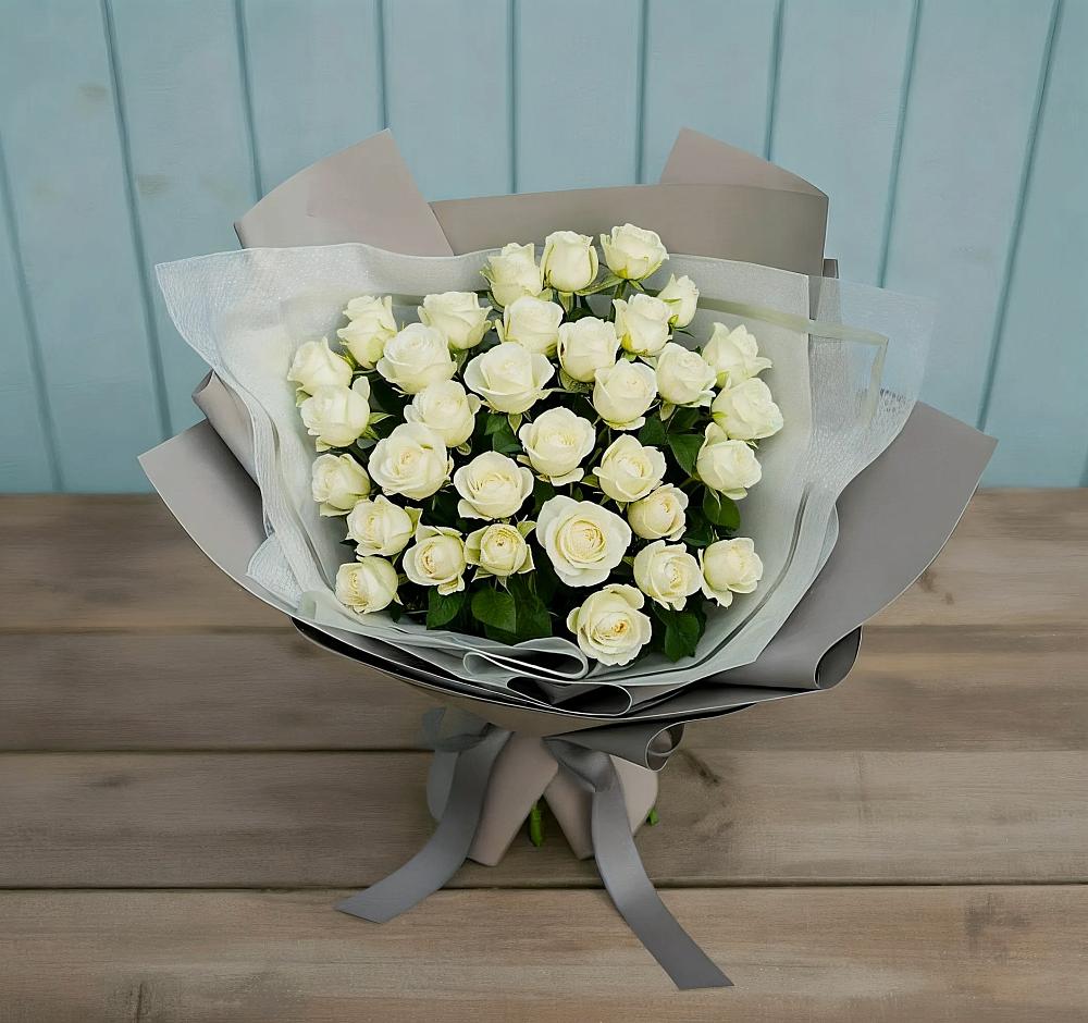 Букет Белоснежная нежность в Гнилом