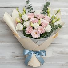 Букет цветов из:  Лизиантусы #REPLACE_PRED# Гнилом