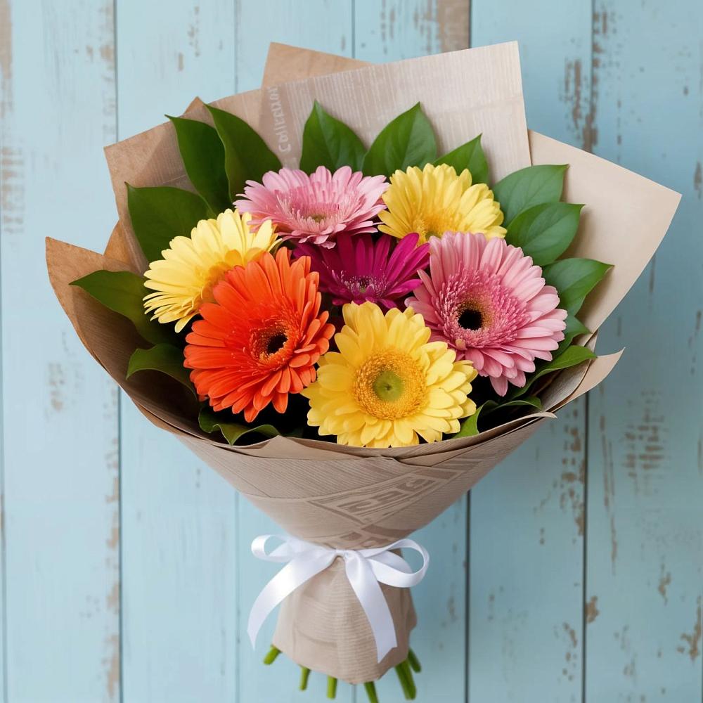 Букет цветов из: Герберы в Гнилом