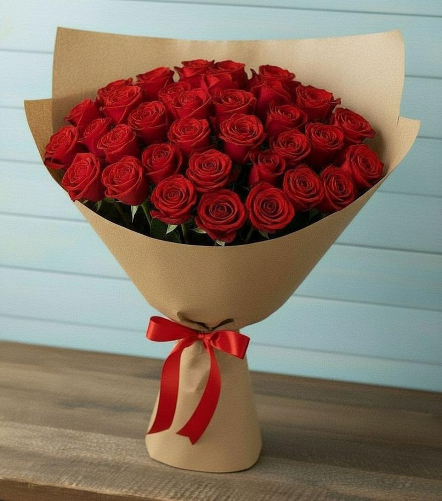 Букет Красные розы Милано в Гнилом