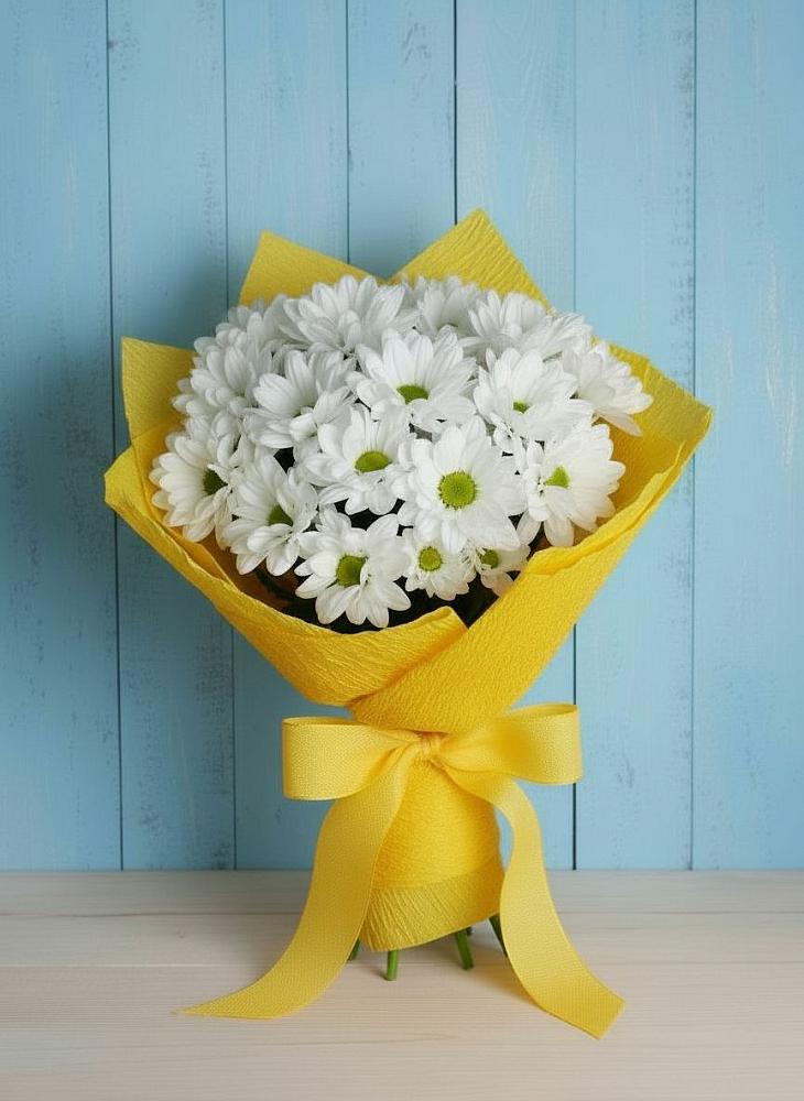 Букет цветов из: Хризантемы в Гнилом