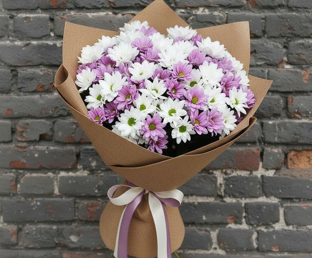 Букет цветов из: Хризантемы в Гнилом