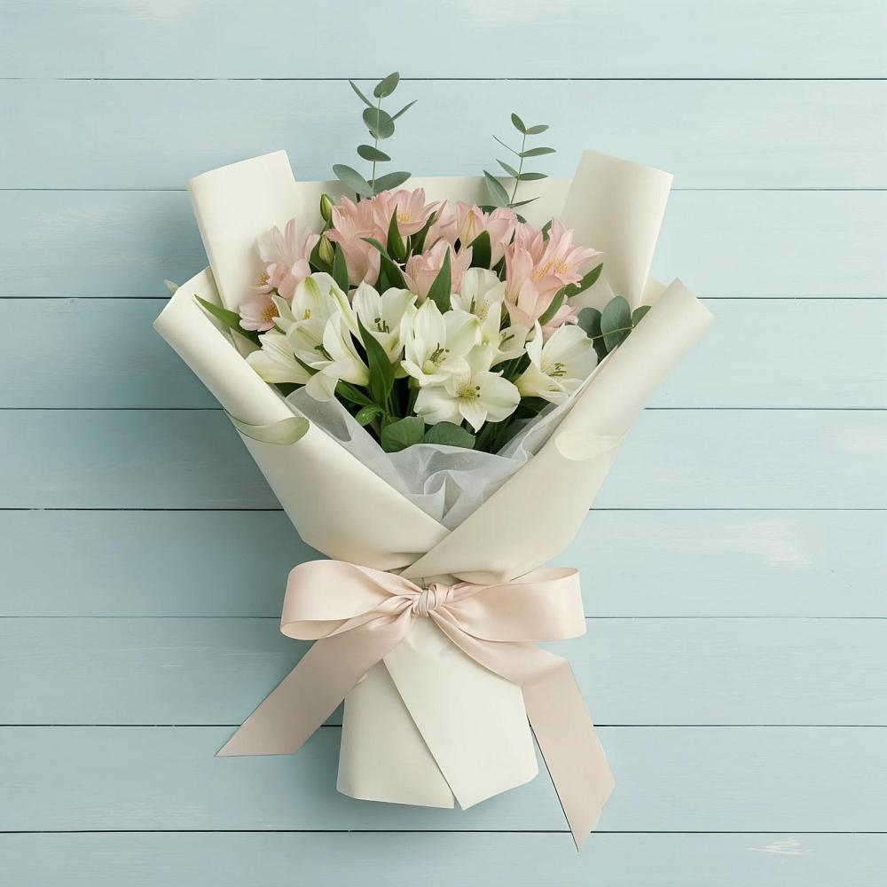 Букет цветов из: Альстромерии в Гнилом