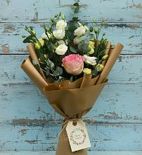 Букет цветов из:  Розы и Лизиантусы #REPLACE_PRED# Гнилом