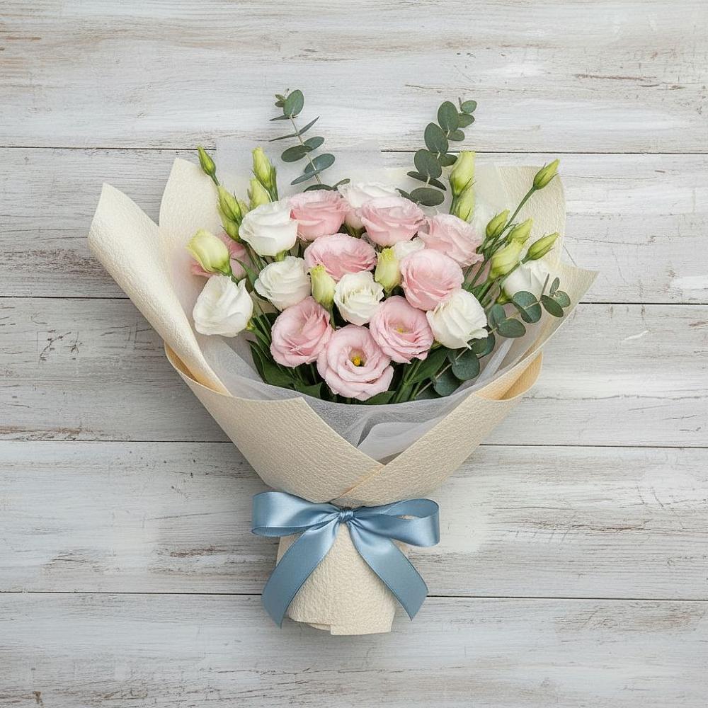 Букет цветов из: Лизиантусы в Гнилом